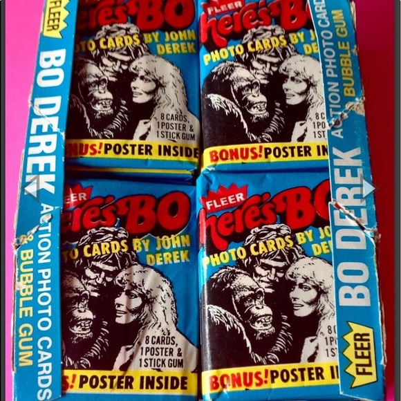 1981 Fleer Here’s Bo Trading Cards